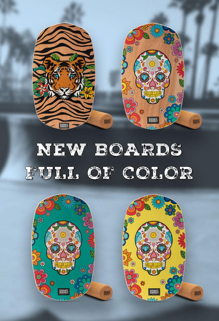New boards full of colors